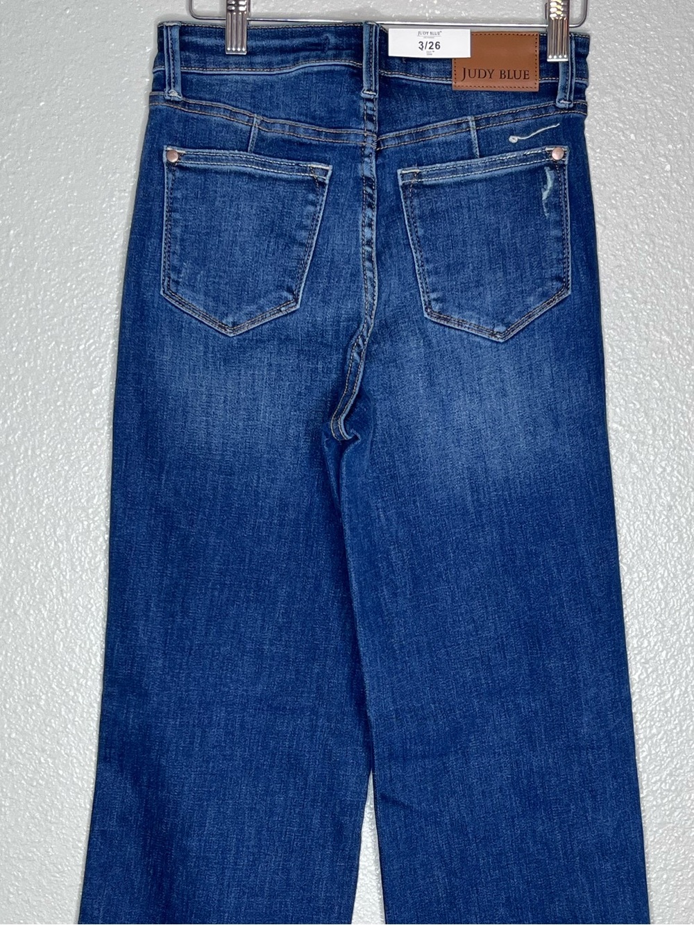 NWT Judy Blue The Alyssa Tummy Control Classic Straight Sz 3/26 Dark Blue Jeans - Picture 5 of 14